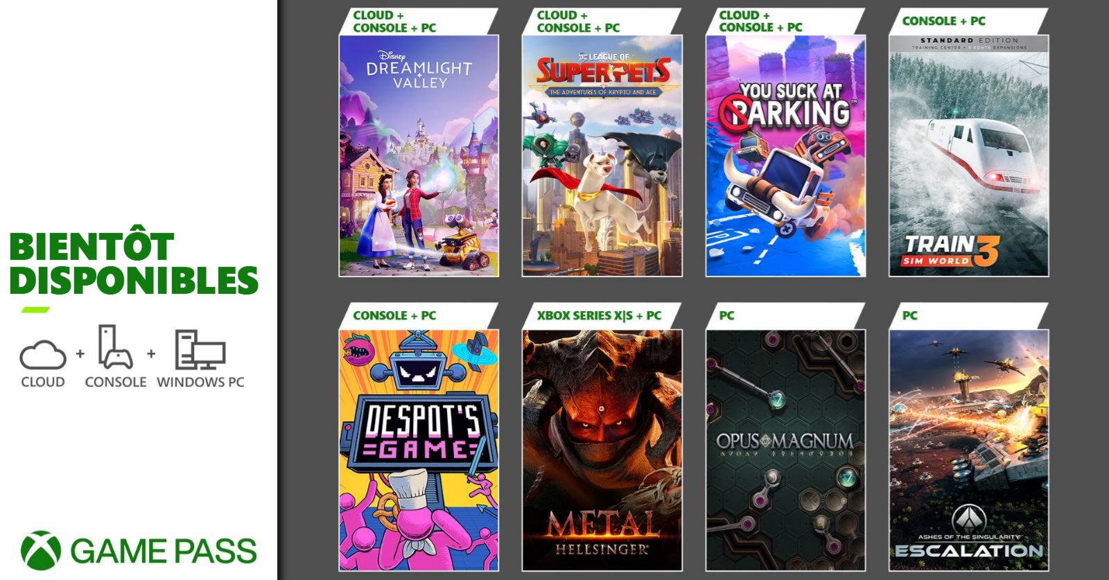 เตรียมพบกับ Disney Dreamlight Valley, You Suck at Parking, Metal: Hellsinger บน Xbox Game Pass 1 เตรียมพบกับ Disney Dreamlight Valley, You Suck at Parking, Metal: Hellsinger บน Xbox Game Pass