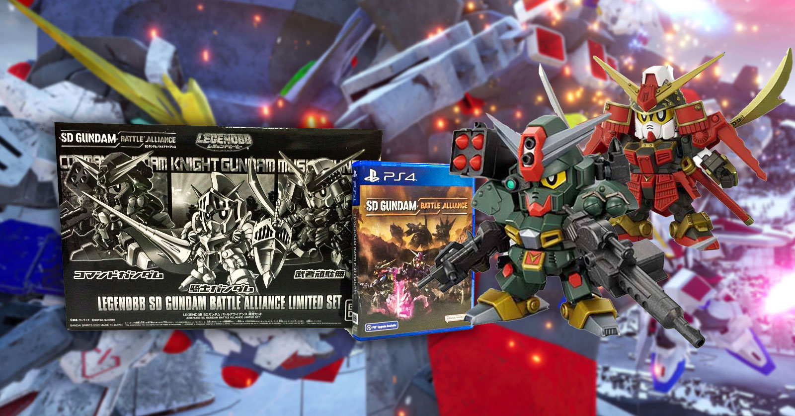 [รีวิว] กันพลาจาก SD GUNDAM BATTLE ALLIANCE's Collector's Edition