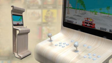 สวยงามผลงานตู้เกม Arcade ดีไซน์ไม้สุดเก๋
