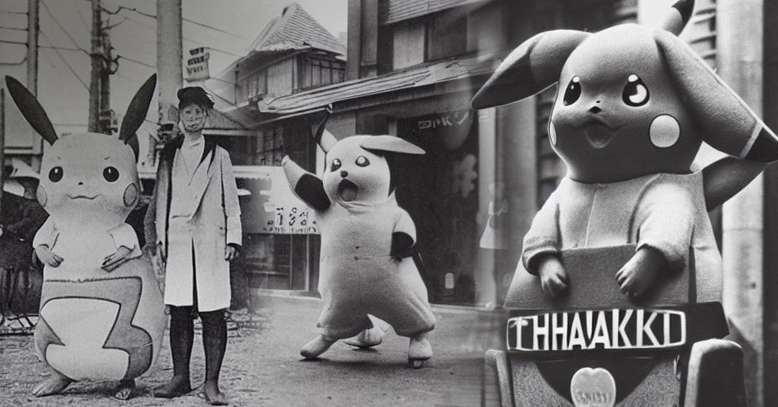 สิ่งที่ได้เมื่อคุณขอให้ AI ทำรูป "Pikachu ในโตเกียวปี 1920" 1 สิ่งที่ได้เมื่อคุณขอให้ AI ทำรูป "Pikachu ในโตเกียวปี 1920"