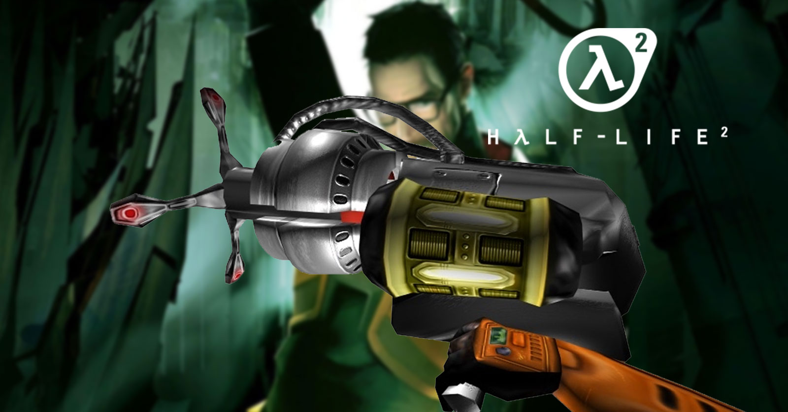 หลุดภาพของปืน Gravity Gun จากเกม Half-Life 2 ในเวอร์ชั่นดั้งเดิม 1 หลุดภาพของปืน Gravity Gun จากเกม Half-Life 2 ในเวอร์ชั่นดั้งเดิม