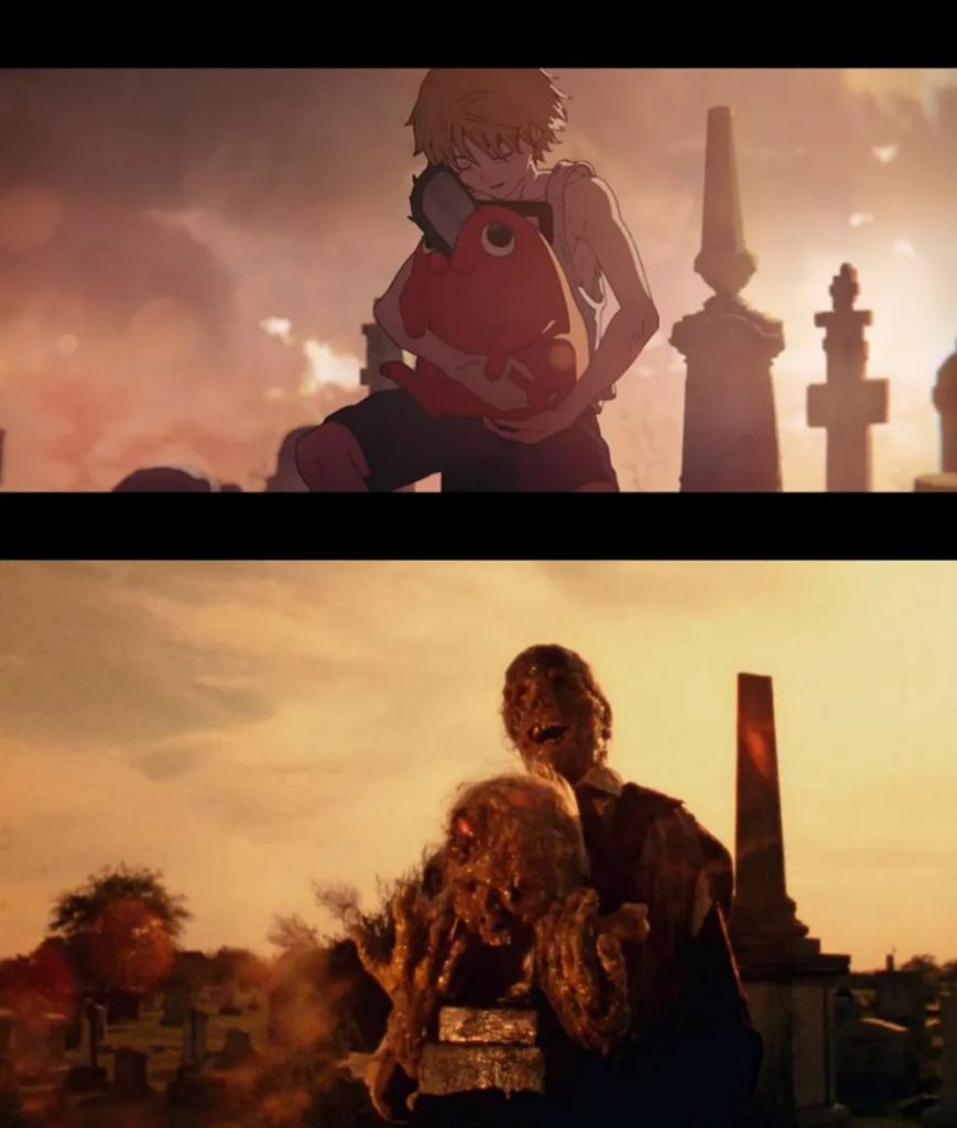 ชอทต่อชอท Chainsaw Man มาจากภาพยนตร์คลาสสิคเพียบ 11 ชอทต่อชอท Chainsaw Man มาจากภาพยนตร์คลาสสิคเพียบ