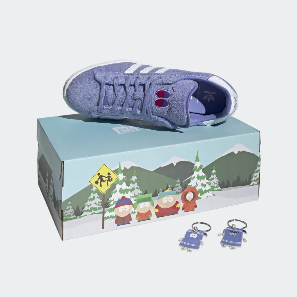 รองเท้าคอลเลคชั่นใหม่จาก Adidas กับรุ่น CAMPUS 80S SOUTH PARK TOWELIE 2 รองเท้าคอลเลคชั่นใหม่จาก Adidas กับรุ่น CAMPUS 80S SOUTH PARK TOWELIE