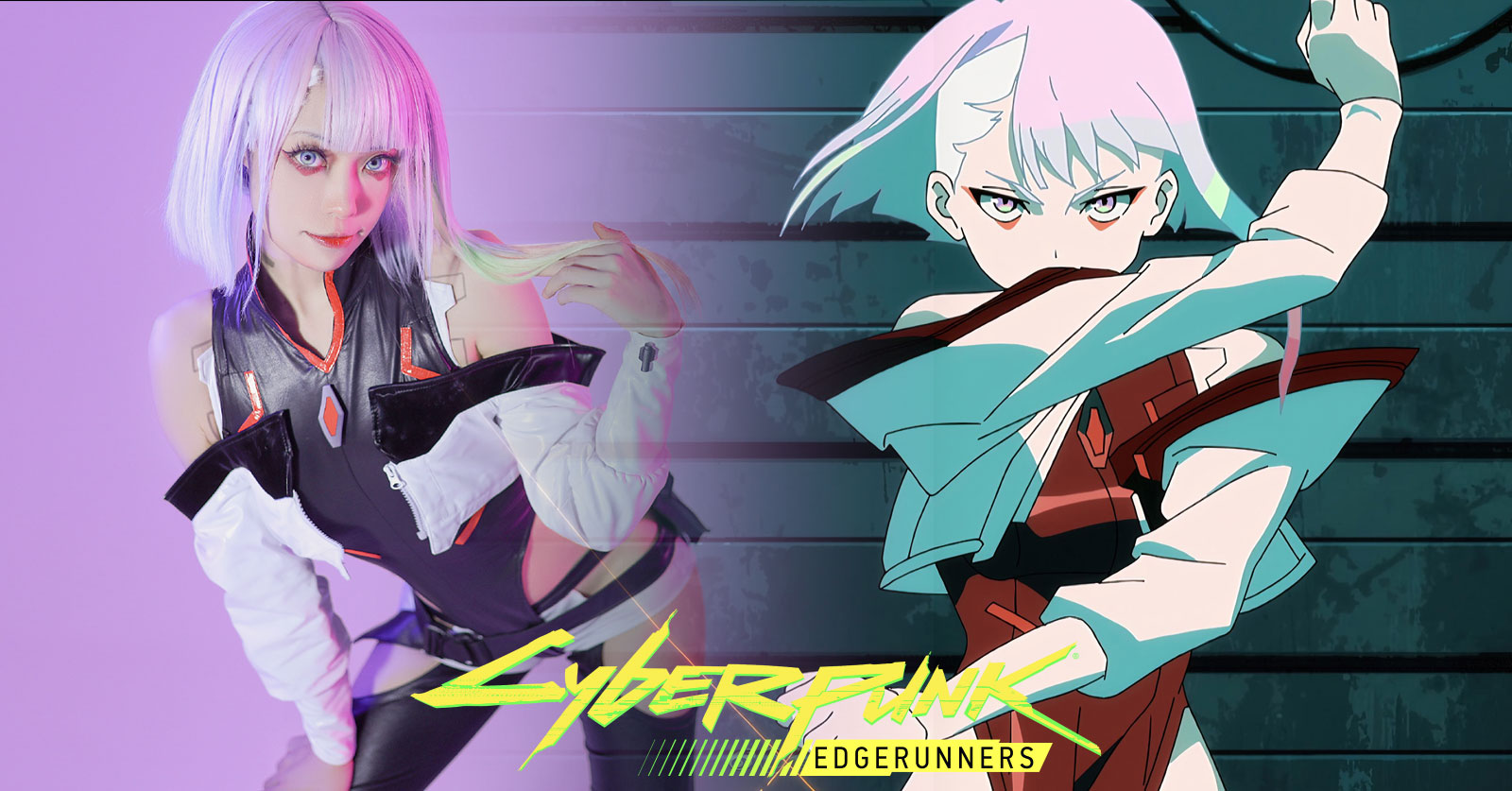 สาวจีนแปลงโฉมเป็น Lucy จาก Cyberpunk: Edgerunners 1 สาวจีนแปลงโฉมเป็น Lucy จาก Cyberpunk: Edgerunners