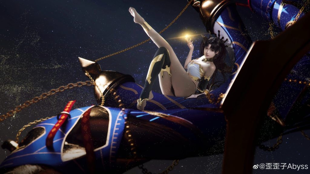 ผลงานคอสเพลย์ Ishtar ของสาวจีนจาก FGO