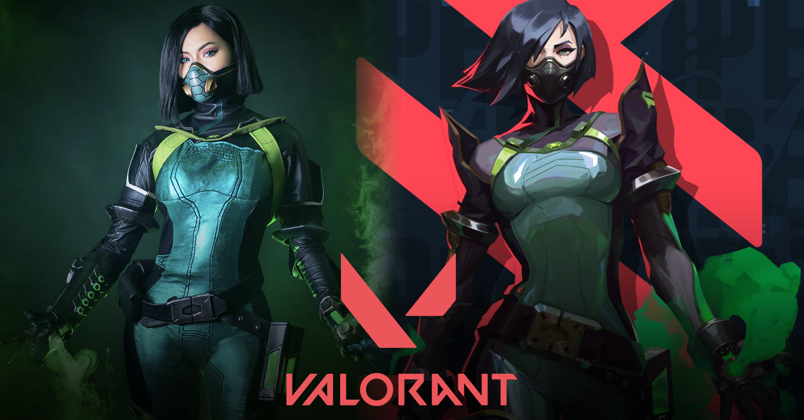 สาวลูกครึ่งโชว์ผลงานคอสเพลย์ Viper จาก Valorant 1 สาวลูกครึ่งโชว์ผลงานคอสเพลย์ Viper จาก Valorant