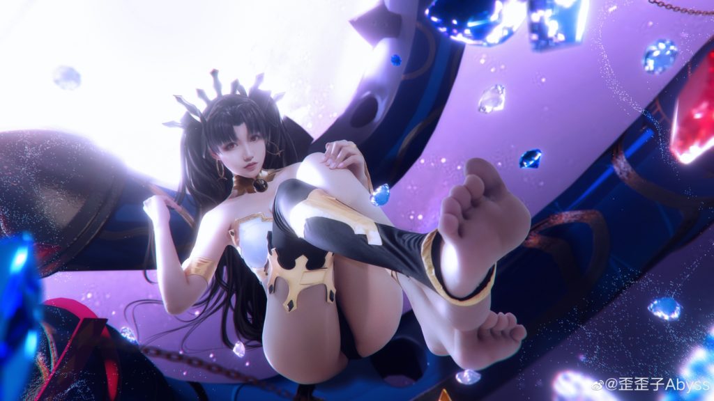 ผลงานคอสเพลย์ Ishtar ของสาวจีนจาก FGO