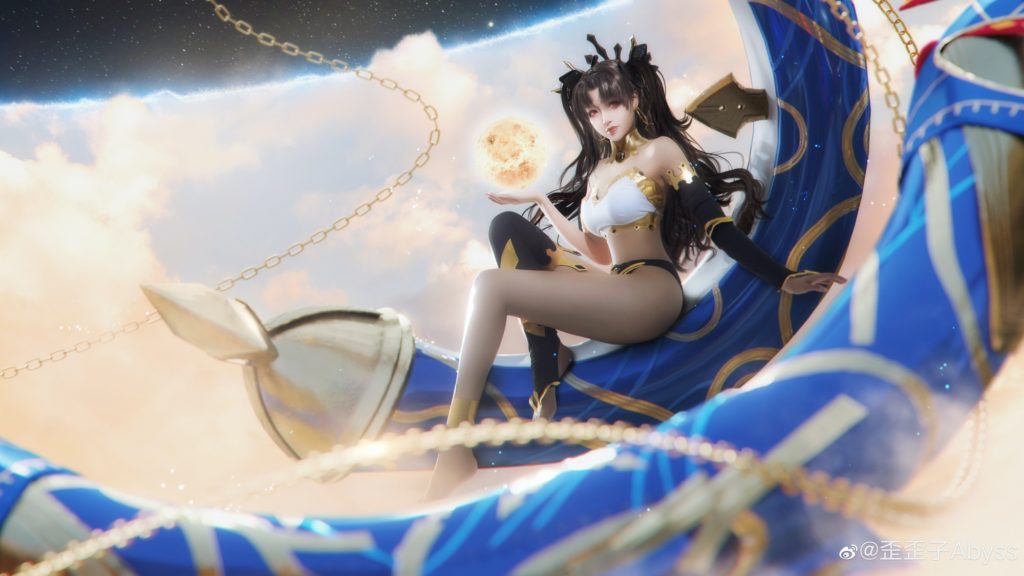 ผลงานคอสเพลย์ Ishtar ของสาวจีนจาก FGO