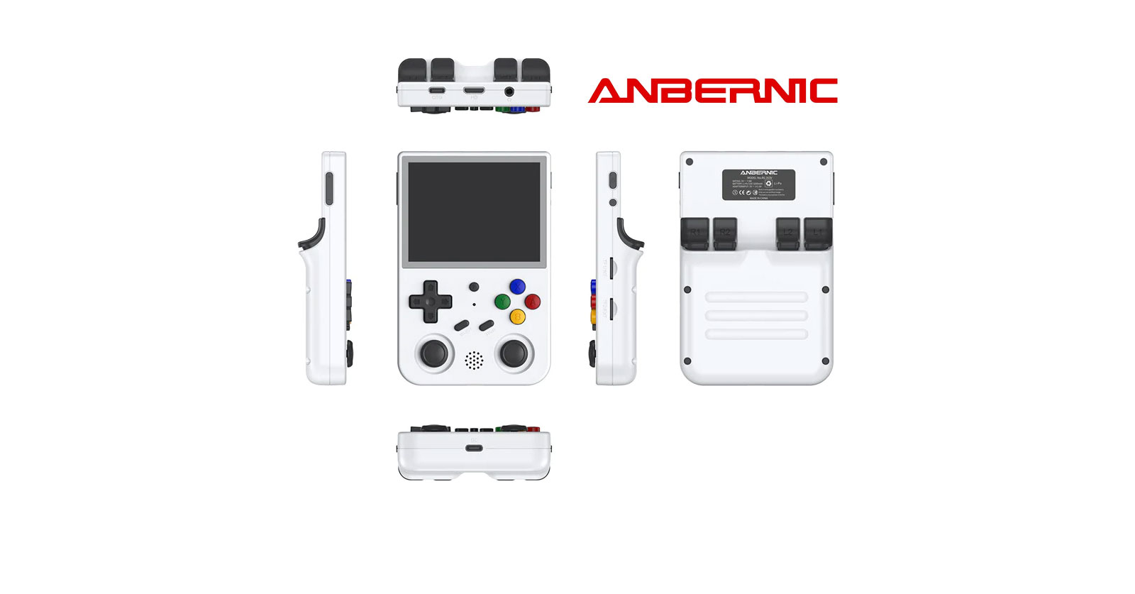 Anbernic เปิดตัวเครื่องเล่นเกมเรโทรรุ่นใหม่รูปทรงคล้าย GameBoy 1 Anbernic เปิดตัวเครื่องเล่นเกมเรโทรรุ่นใหม่รูปทรงคล้าย GameBoy
