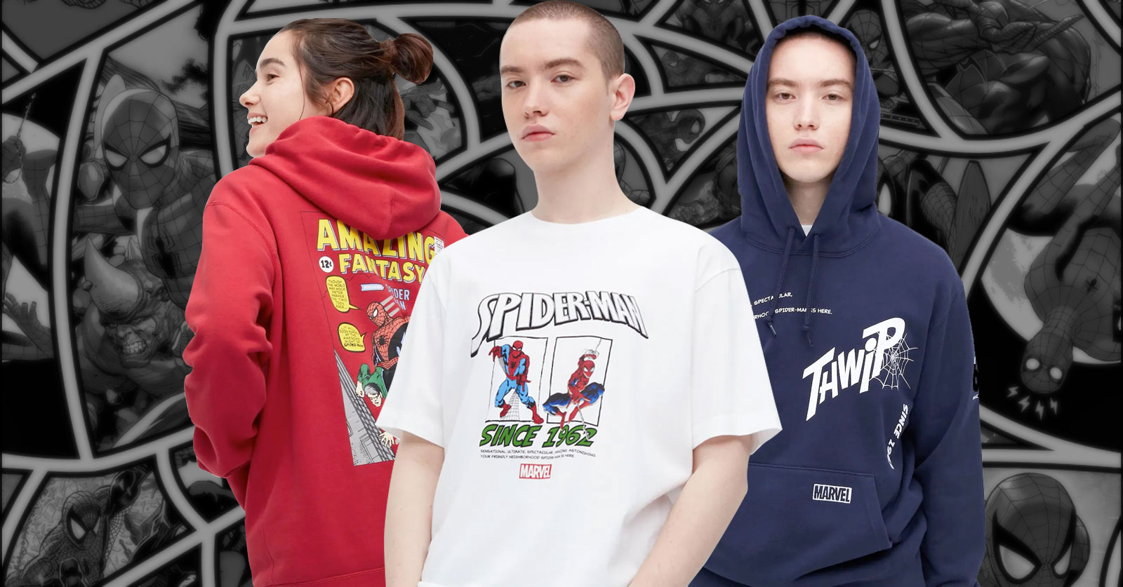 UNIQLO คอลเลคชั่นใหม่ MARVEL'S SPIDER-MAN 60 AMAZING YEARS