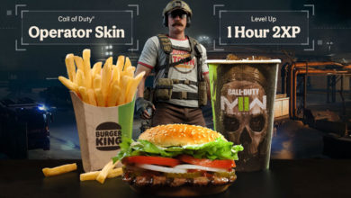 ไอเทมสุดแรร์ Call of Duty’s Burger King Skin
