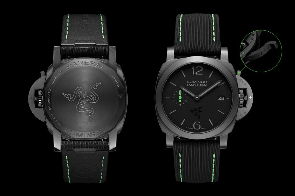 อย่างเท่!!นาฬิการุ่นพิเศษ Panerai X Razer 4 อย่างเท่!!นาฬิการุ่นพิเศษ Panerai X Razer
