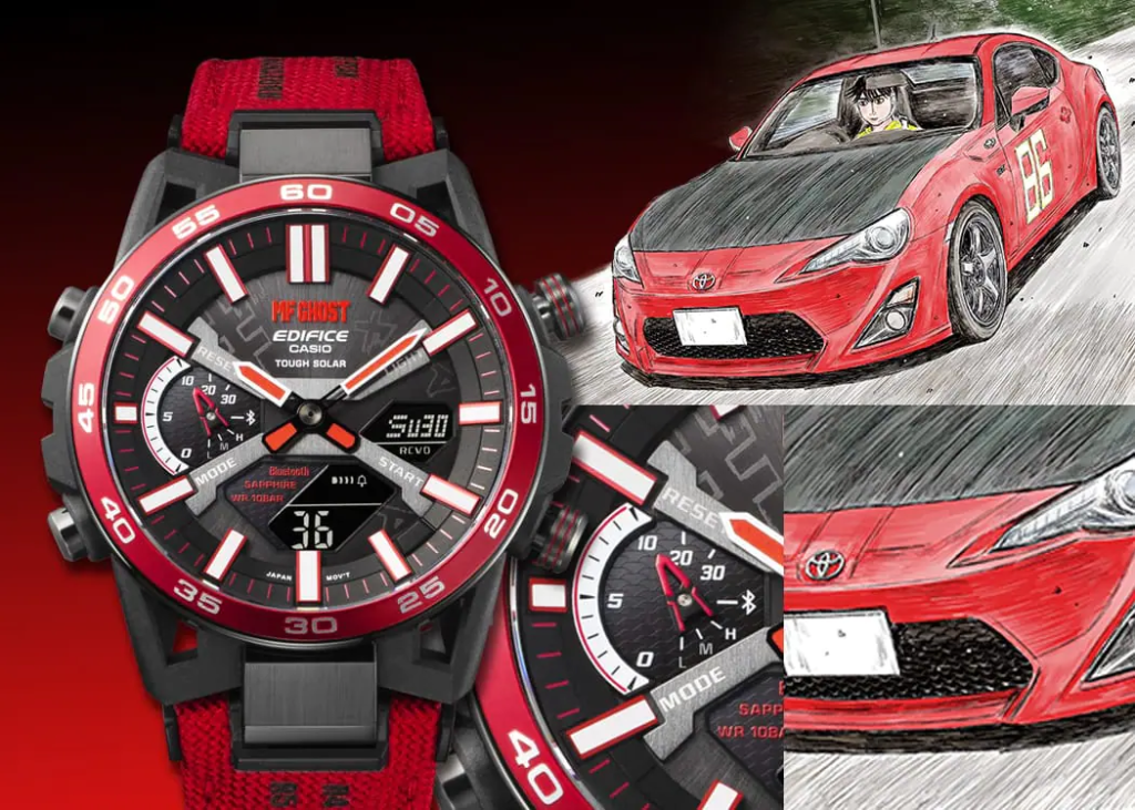 เท่เอาเรื่อง 'Initial D'/'MF Ghost' x Casio 3 เท่เอาเรื่อง 'Initial D'/'MF Ghost' x Casio