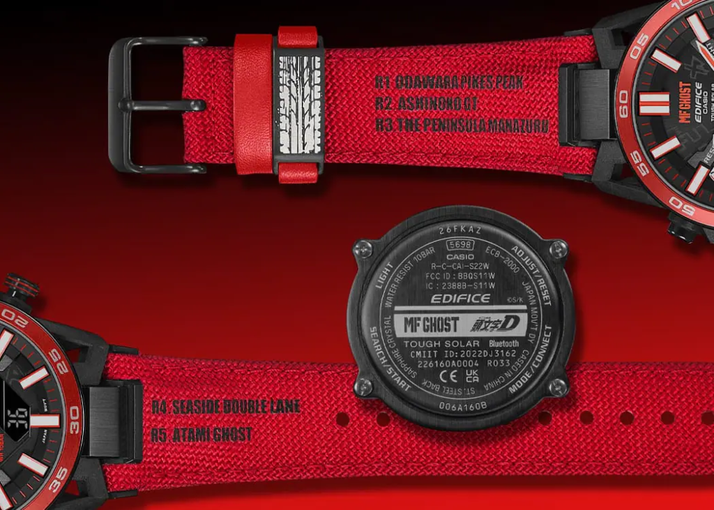 เท่เอาเรื่อง 'Initial D'/'MF Ghost' x Casio 4 เท่เอาเรื่อง 'Initial D'/'MF Ghost' x Casio