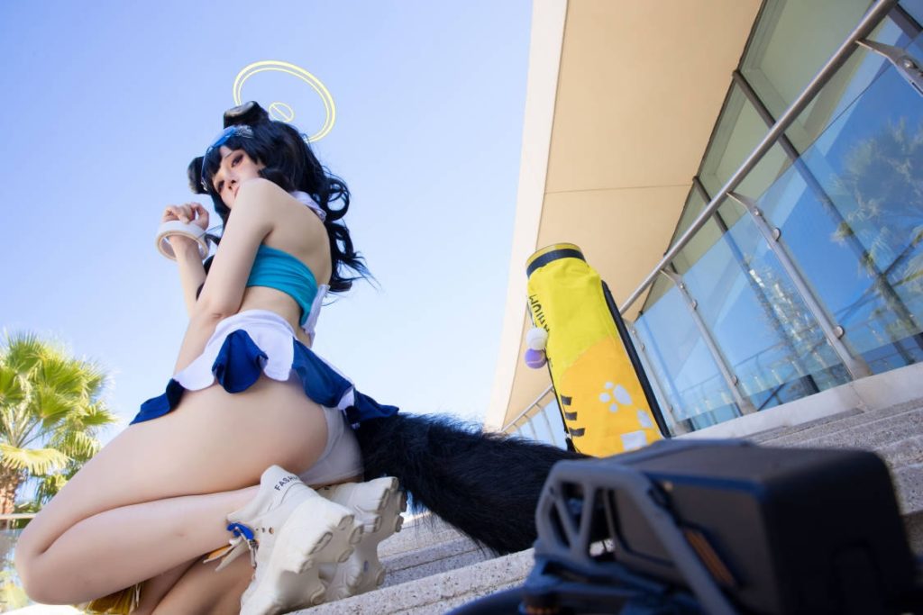คอสเพลย์ Hibiki จาก Blue Archive 8 คอสเพลย์ Hibiki จาก Blue Archive