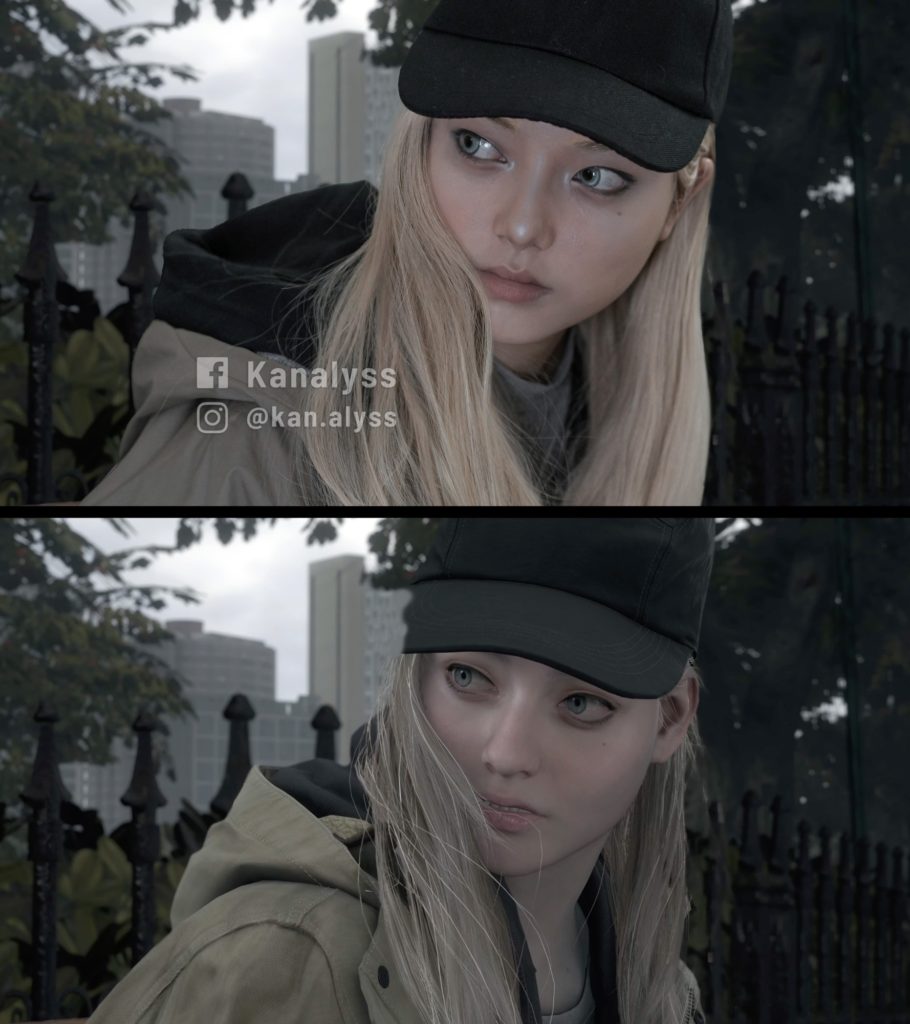 Kanalyss โชว์ผลงานคอสเพลย์ Rose จาก RE Village เทียบกับเกมแบบช็อตต่อช็อต 2 Kanalyss โชว์ผลงานคอสเพลย์ Rose จาก RE Village เทียบกับเกมแบบช็อตต่อช็อต