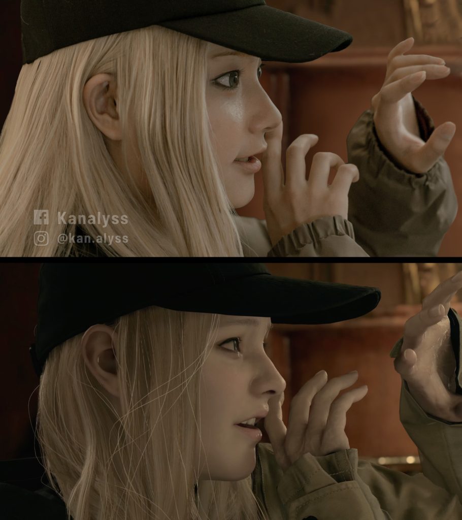 Kanalyss โชว์ผลงานคอสเพลย์ Rose จาก RE Village เทียบกับเกมแบบช็อตต่อช็อต 7 Kanalyss โชว์ผลงานคอสเพลย์ Rose จาก RE Village เทียบกับเกมแบบช็อตต่อช็อต