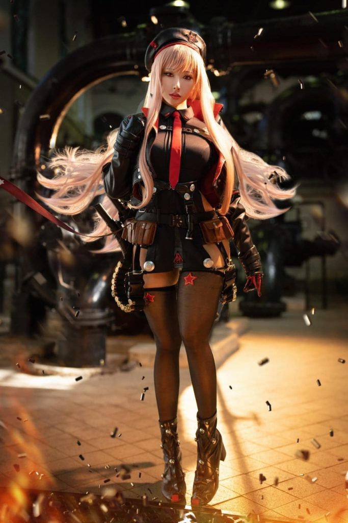 ผลงานการแปลงโฉมเป็น Rapi จาก GODDESS OF VICTORY: NIKKE 4 ผลงานการแปลงโฉมเป็น Rapi จาก GODDESS OF VICTORY: NIKKE