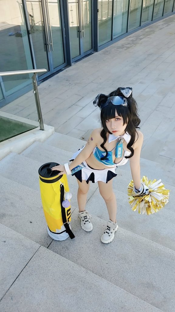 คอสเพลย์ Hibiki จาก Blue Archive 4 คอสเพลย์ Hibiki จาก Blue Archive
