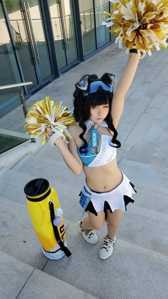 คอสเพลย์ Hibiki จาก Blue Archive 6 คอสเพลย์ Hibiki จาก Blue Archive