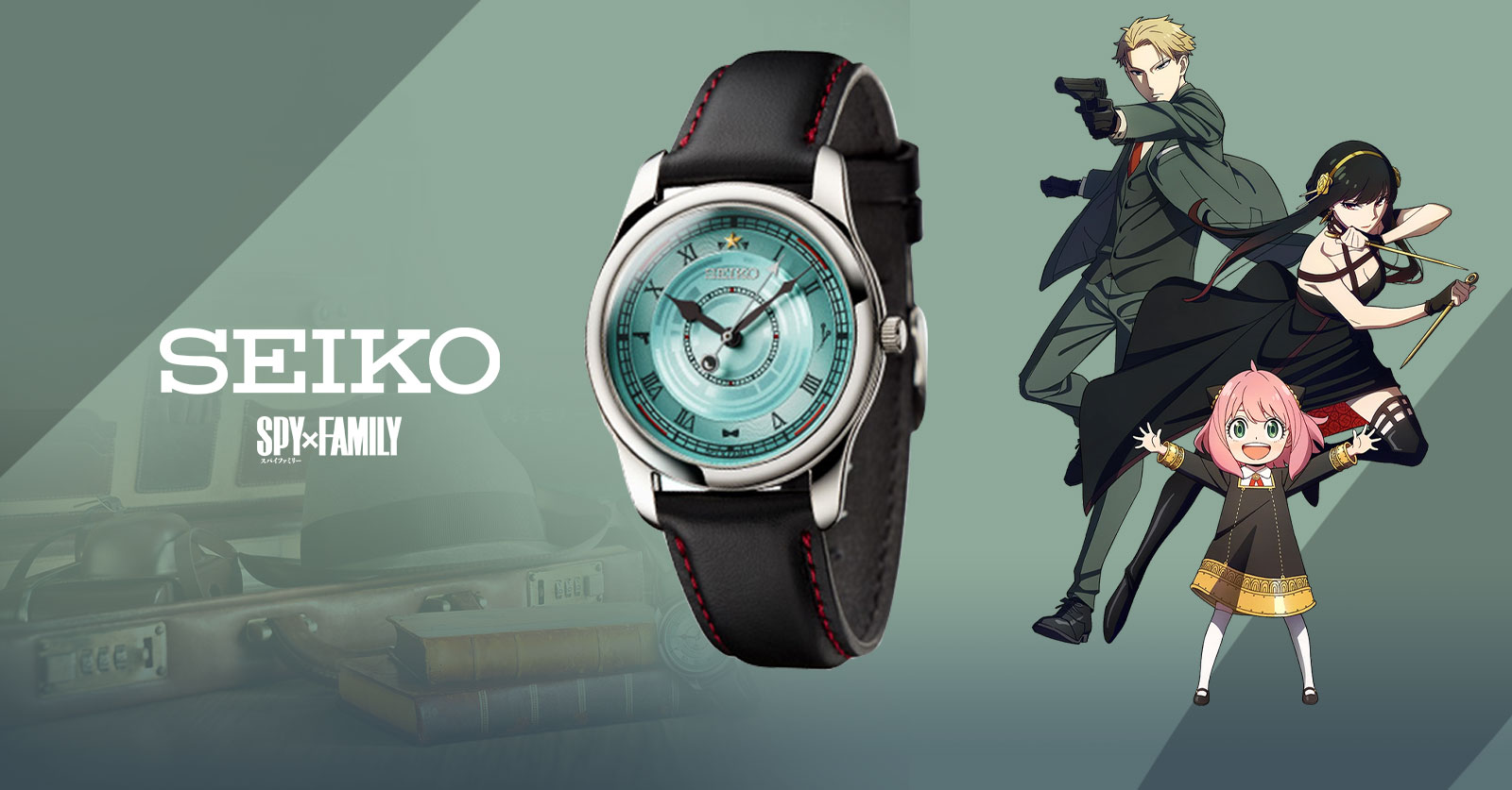นาฬิกาคอลเลคชั่นพิเศษ SEIKO X SPY x FAMILY 1 นาฬิกาคอลเลคชั่นพิเศษ SEIKO X SPY x FAMILY