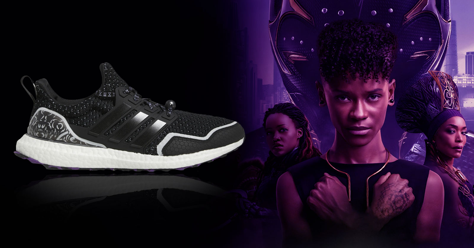 ULTRABOOST 5.0 DNA X MARVEL BLACK PANTHER 1 ULTRABOOST 5.0 DNA X MARVEL BLACK PANTHER