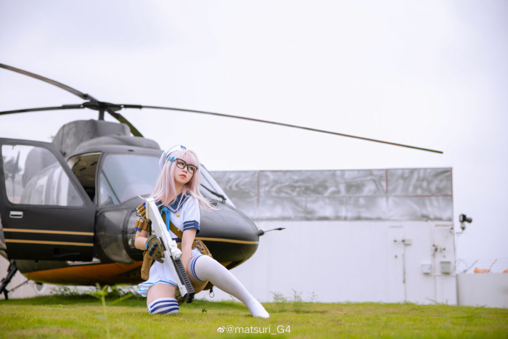 คอสเพลย์ Neon จาก GODDESS OF VICTORY: NIKKE ที่เปล่งประกายเจิดจ้า