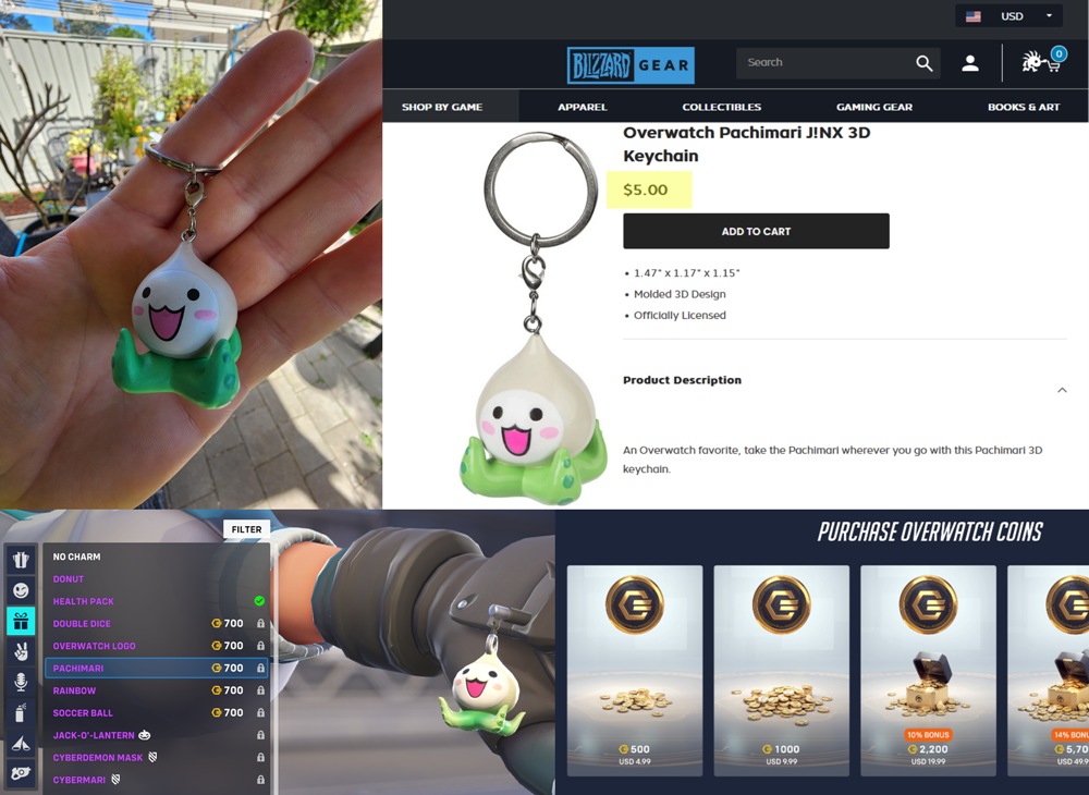 เป็นงง? พวงกุญแจ Overwatch 2 ของจริง ขายถูกกว่าในเกม 2 เป็นงง? พวงกุญแจ Overwatch 2 ของจริง ขายถูกกว่าในเกม