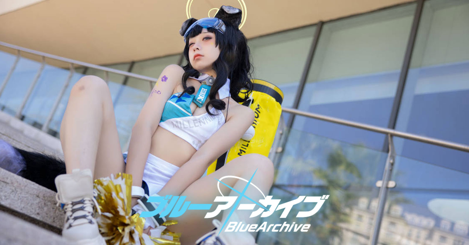 คอสเพลย์ Hibiki จาก Blue Archive 1 คอสเพลย์ Hibiki จาก Blue Archive