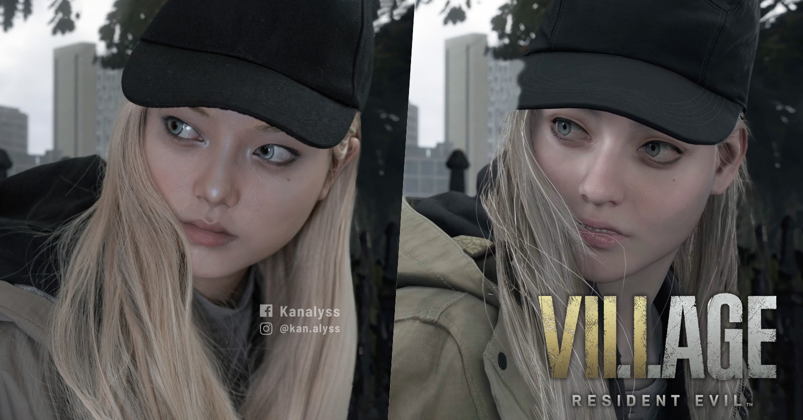 Kanalyss โชว์ผลงานคอสเพลย์ Rose จาก RE Village เทียบกับเกมแบบช็อตต่อช็อต 1 Kanalyss โชว์ผลงานคอสเพลย์ Rose จาก RE Village เทียบกับเกมแบบช็อตต่อช็อต