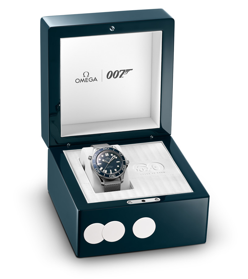 นาฬิกาฉลองครบรอบ 60 ปี Jame Bond Seamaster Diver 300M 4 นาฬิกาฉลองครบรอบ 60 ปี Jame Bond Seamaster Diver 300M