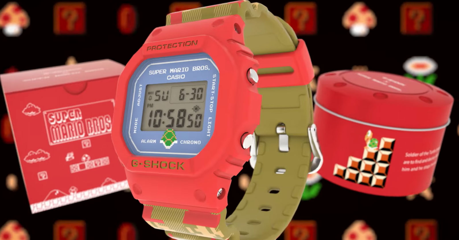 G-SHOCK x SUPER MARIO BROTHERS 1 G-SHOCK x SUPER MARIO BROTHERS