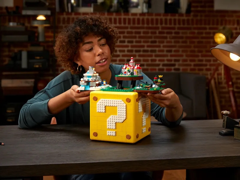 ชุดตัวต่อ LEGO Super Mario 64™ Question Mark Block 6 ชุดตัวต่อ LEGO Super Mario 64™ Question Mark Block