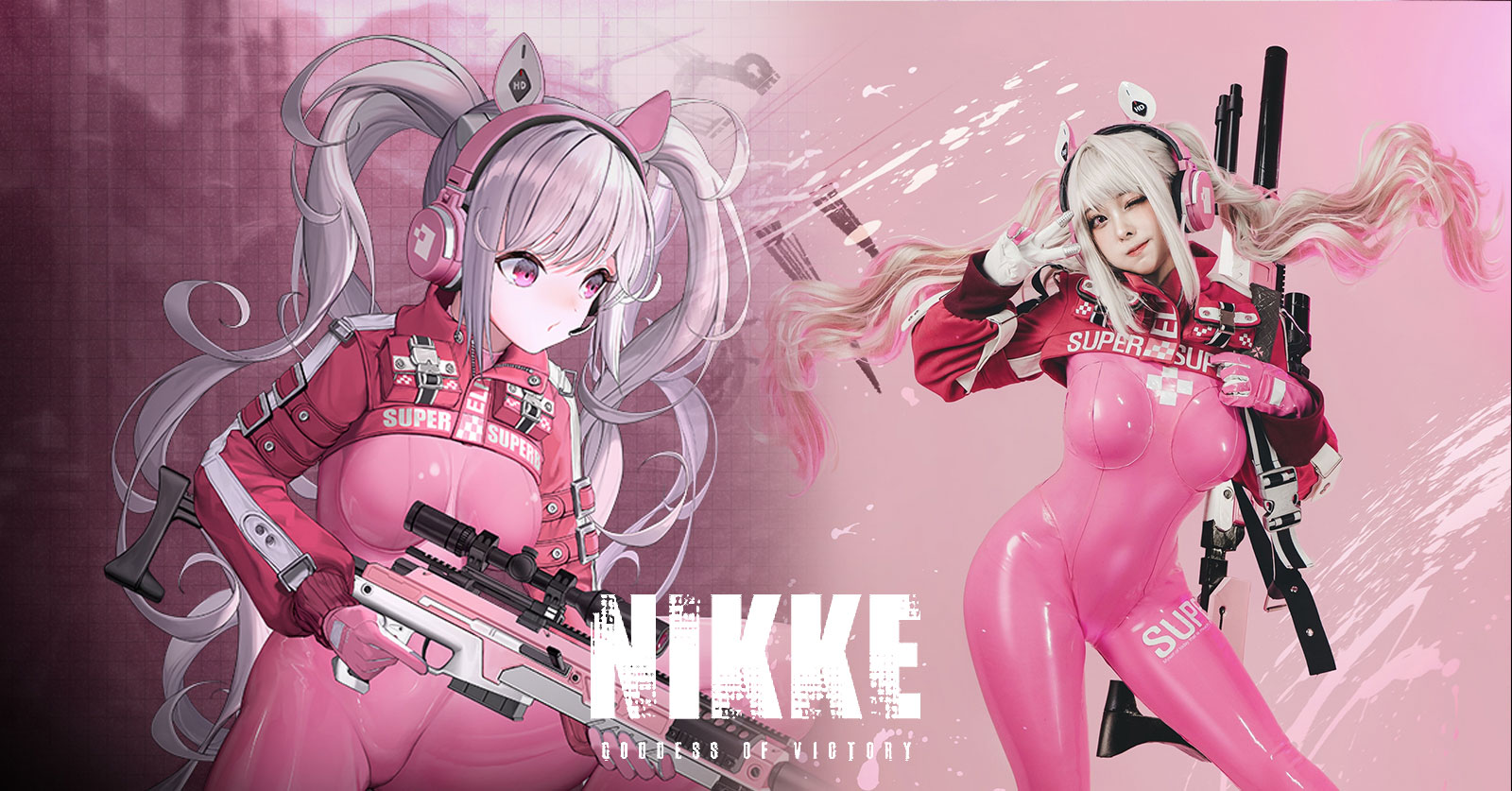 คอสเพลย์ Alice จาก GODDESS OF VICTORY: NIKKE ในชุดรัดรูปสุดหวานแหวว 1 คอสเพลย์ Alice จาก GODDESS OF VICTORY: NIKKE ในชุดรัดรูปสุดหวานแหวว