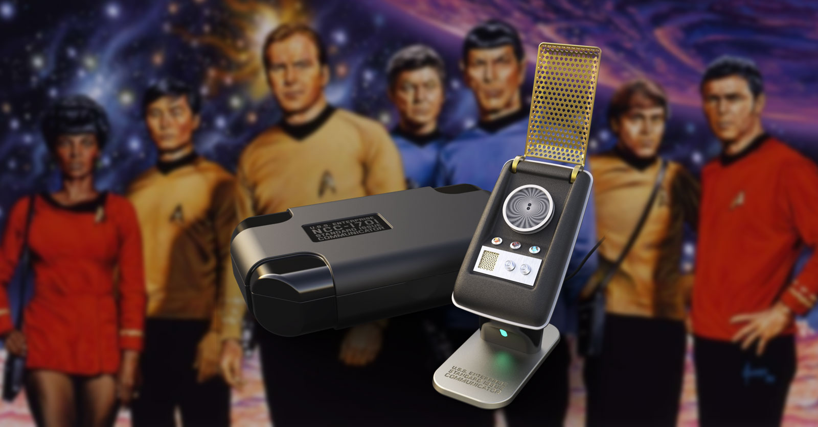 Bluetooth® Star Trek Communicator Replica 1 Bluetooth® Star Trek Communicator Replica