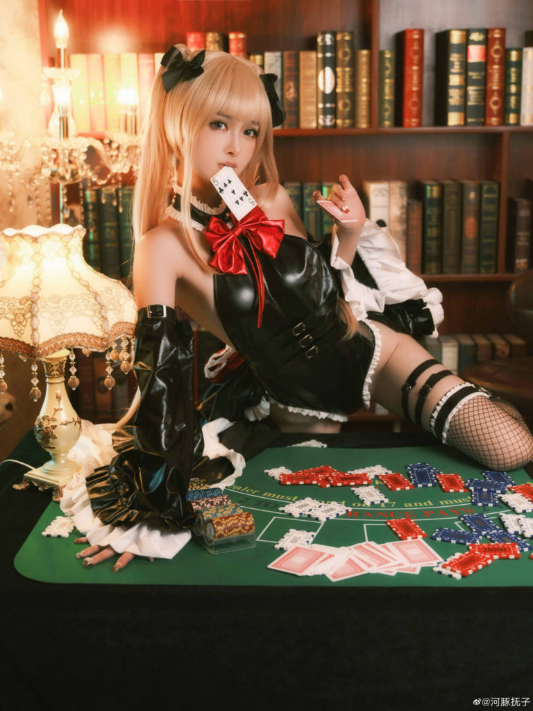 คอสเพลย์ Marie Rose จาก Dead or Alive เที่ยวคาสิโน 9 คอสเพลย์ Marie Rose จาก Dead or Alive เที่ยวคาสิโน