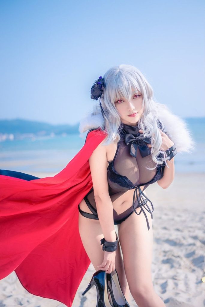 คอสเพลย์สาวเรือ Graf Zeppelin เวอร์ชั่นหนีเที่ยวทะเล 3 คอสเพลย์สาวเรือ Graf Zeppelin เวอร์ชั่นหนีเที่ยวทะเล