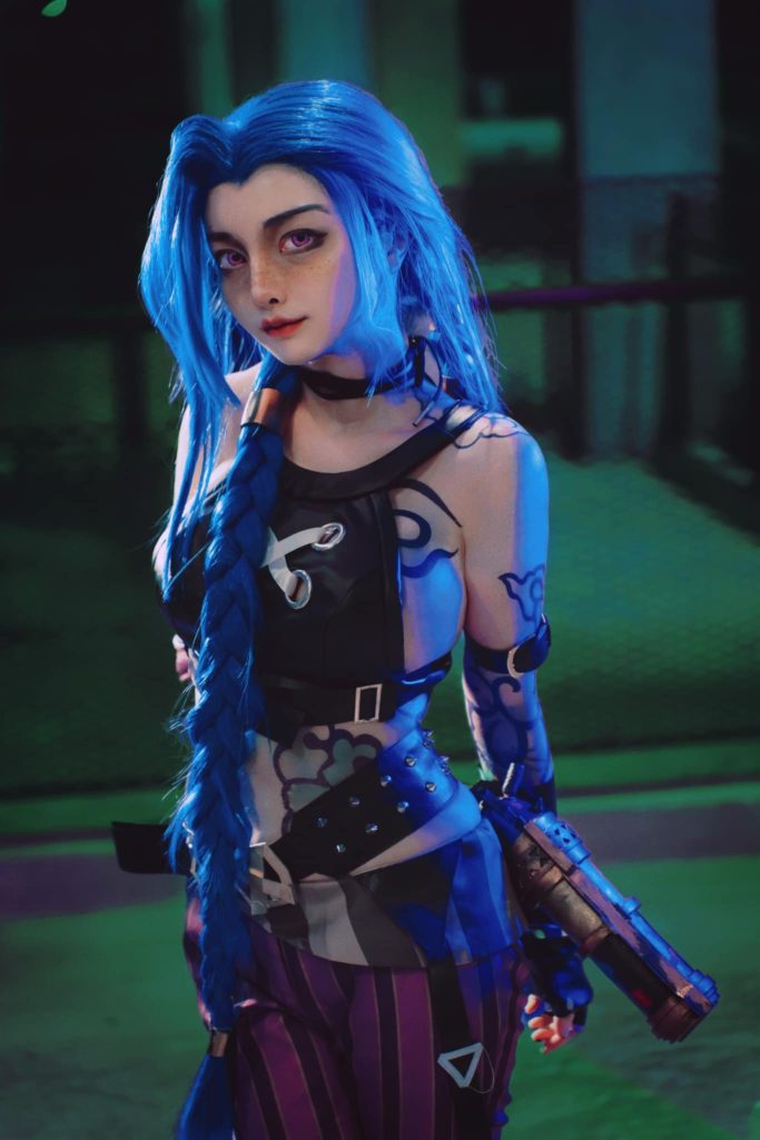 Le Josette แปลงโฉมเป็น Jinx จาก Arcane ในลุคน่ารักสุด ๆ 4 Le Josette แปลงโฉมเป็น Jinx จาก Arcane ในลุคน่ารักสุด ๆ