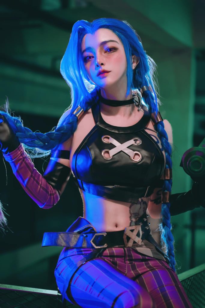 Le Josette แปลงโฉมเป็น Jinx จาก Arcane ในลุคน่ารักสุด ๆ 5 Le Josette แปลงโฉมเป็น Jinx จาก Arcane ในลุคน่ารักสุด ๆ