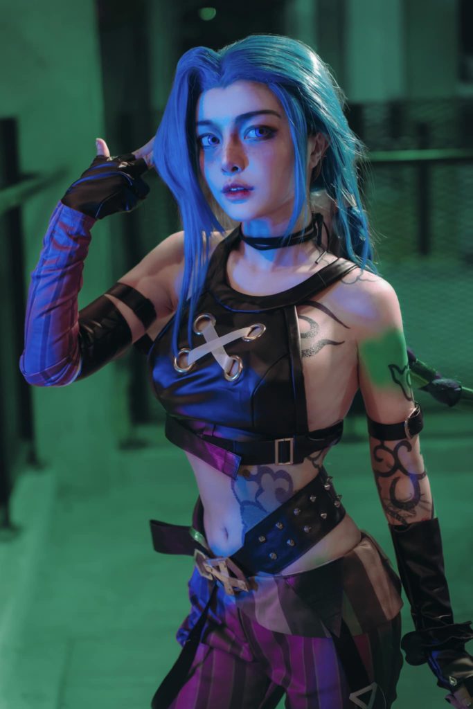 Le Josette แปลงโฉมเป็น Jinx จาก Arcane ในลุคน่ารักสุด ๆ 2 Le Josette แปลงโฉมเป็น Jinx จาก Arcane ในลุคน่ารักสุด ๆ