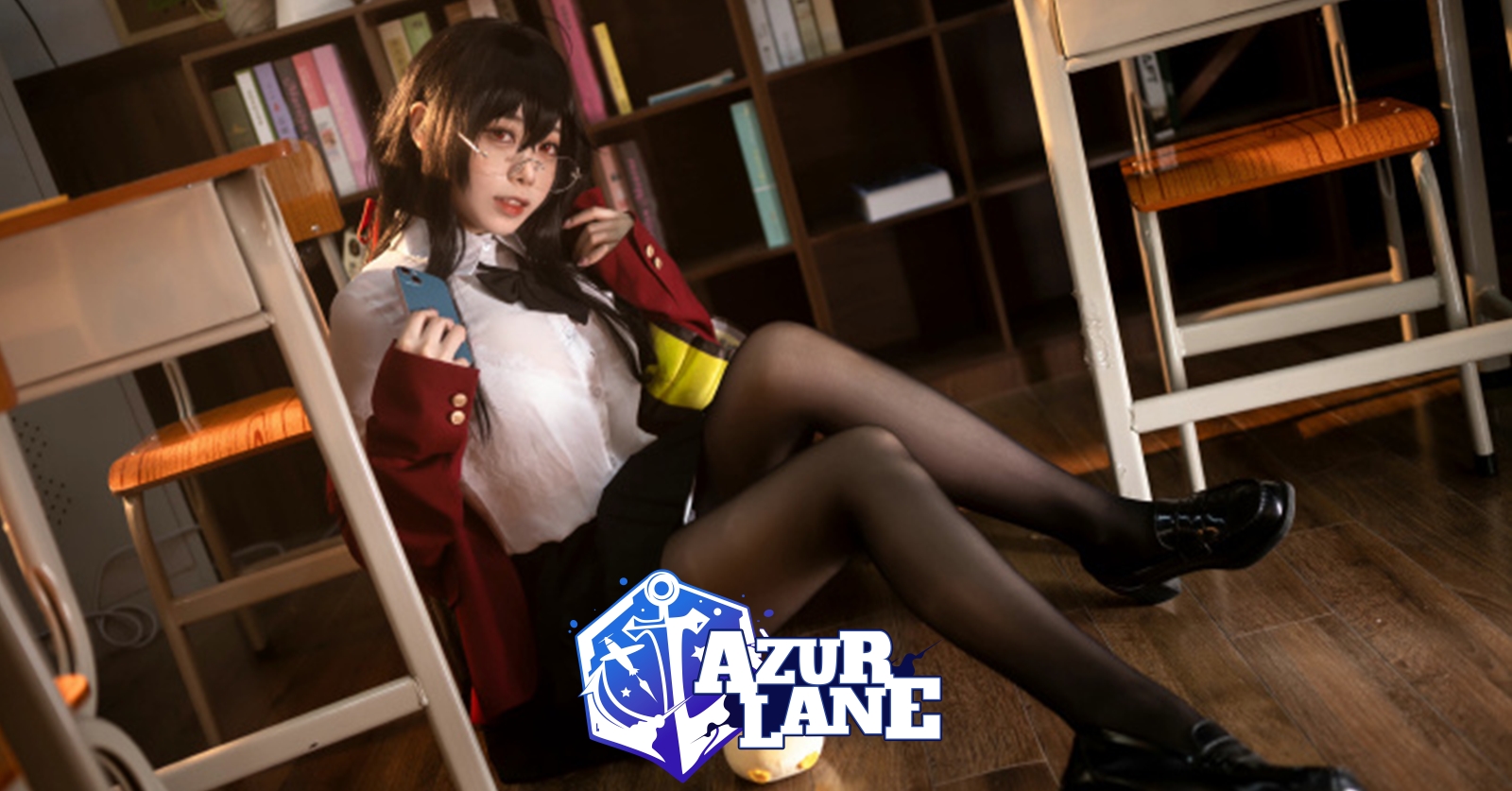 คอสเพลย์ Taihou จาก Azur Lane ในชุดนักเรียนแอบแซ่บ 1 คอสเพลย์ Taihou จาก Azur Lane ในชุดนักเรียนแอบแซ่บ