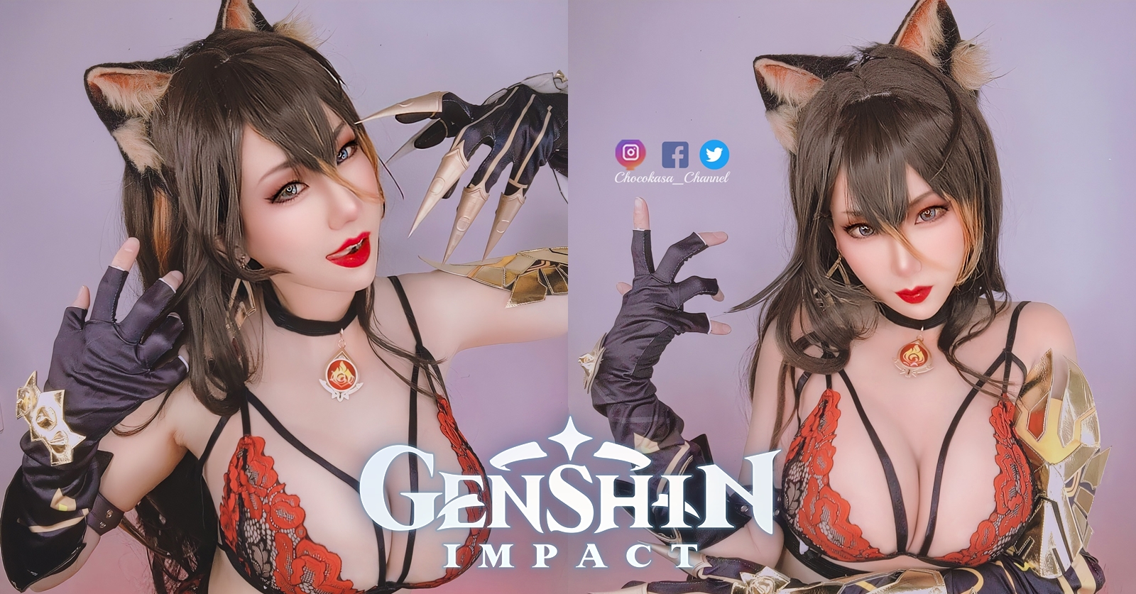 คอสเพลเยอร์สาวไทย แปลงโฉมเป็น Dehya จาก Genshin Impact