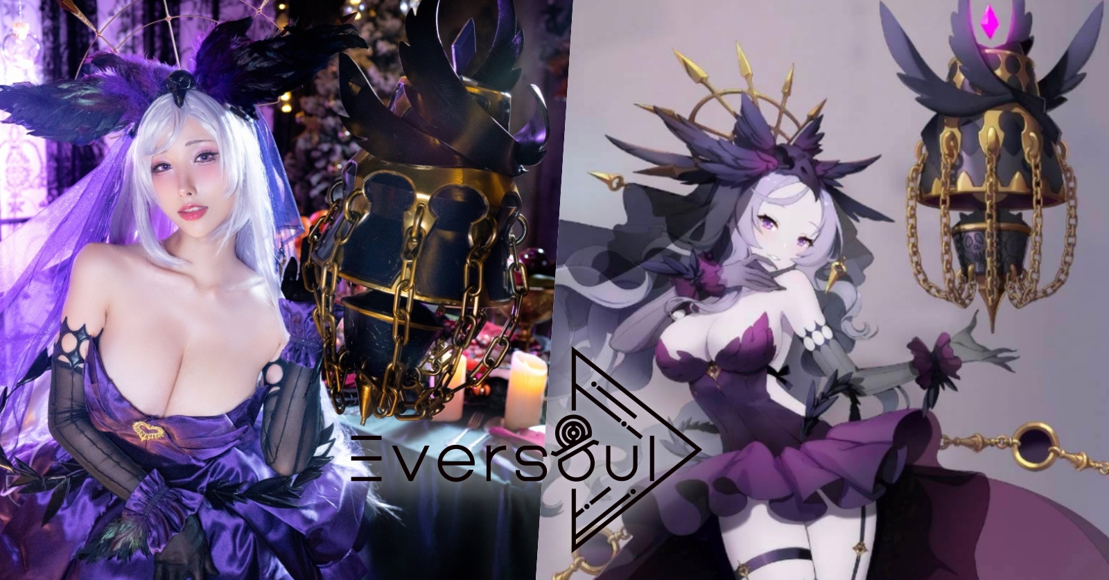 สาวญี่ปุ่นกับผลงานคอสเพลย์ Violette จาก Eversoul 1 สาวญี่ปุ่นกับผลงานคอสเพลย์ Violette จาก Eversoul