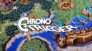 แฟนเกมชาวญี่ปุ่นถักโครเชต์เป็นแผนที่ Chrono Trigger
