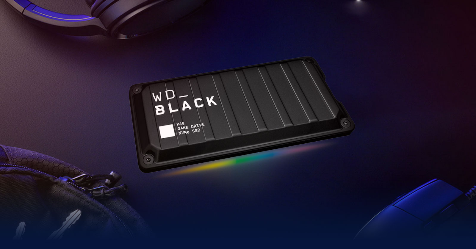 [รีวิว] WD_BLACK P40 SSD พกพาที่มาพร้อมไฟ RGB ในตัว