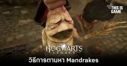 Hogwarts Legacy - วิธีการตามหา Mandrakes