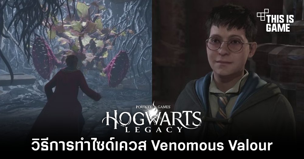 Hogwarts Legacy - วิธีการทำไซด์เควส Venomous Valour 1 Hogwarts Legacy - วิธีการทำไซด์เควส Venomous Valour