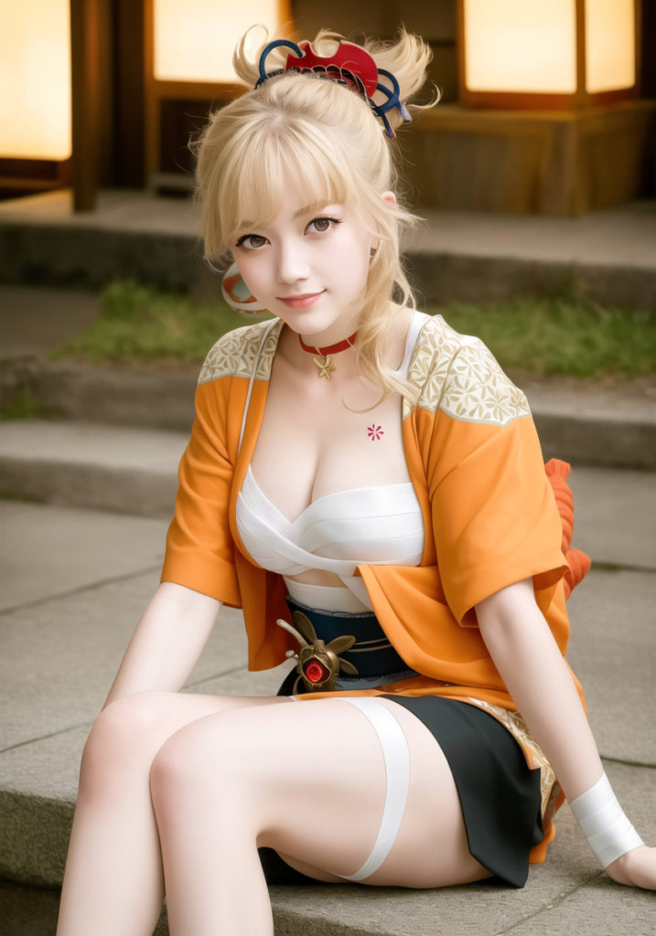 แจ่มว้าวงานคอสเพลย์ Yoimiya จาก Genshin Impact 11 แจ่มว้าวงานคอสเพลย์ Yoimiya จาก Genshin Impact