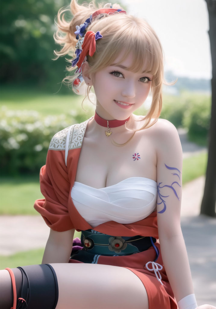 แจ่มว้าวงานคอสเพลย์ Yoimiya จาก Genshin Impact 12 แจ่มว้าวงานคอสเพลย์ Yoimiya จาก Genshin Impact
