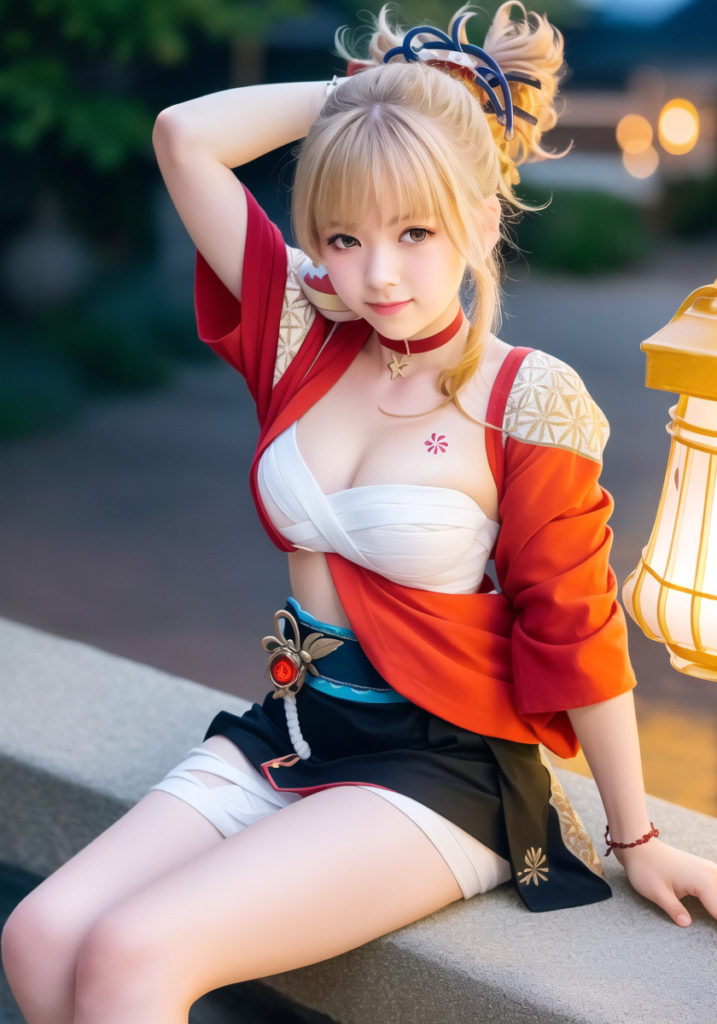 แจ่มว้าวงานคอสเพลย์ Yoimiya จาก Genshin Impact 19 แจ่มว้าวงานคอสเพลย์ Yoimiya จาก Genshin Impact